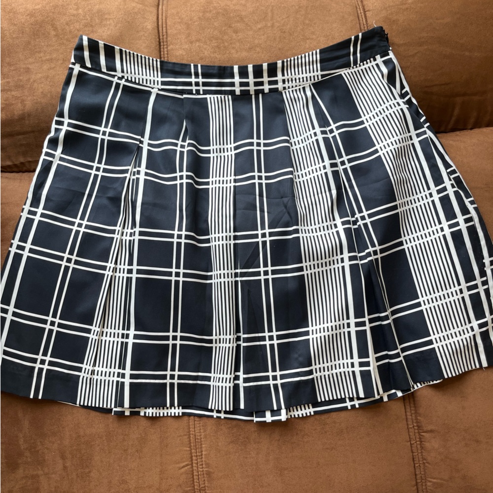 Black and white skirt
